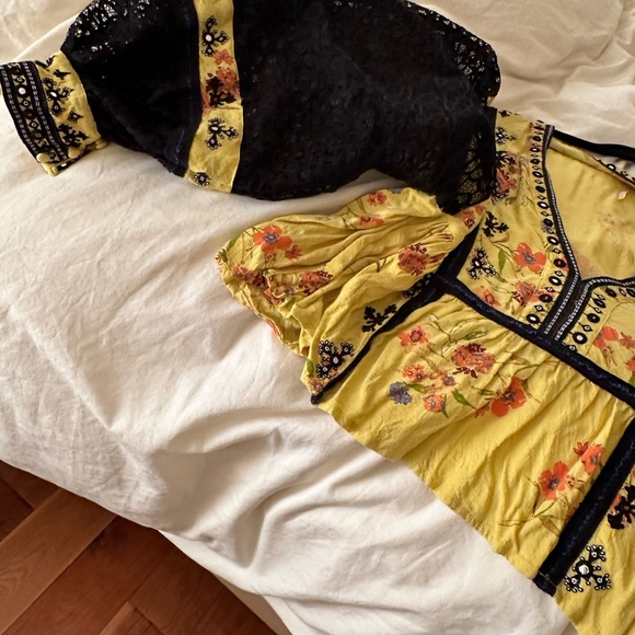 🖤💛Free people blouse🖤💛 - Picture 14 of 14